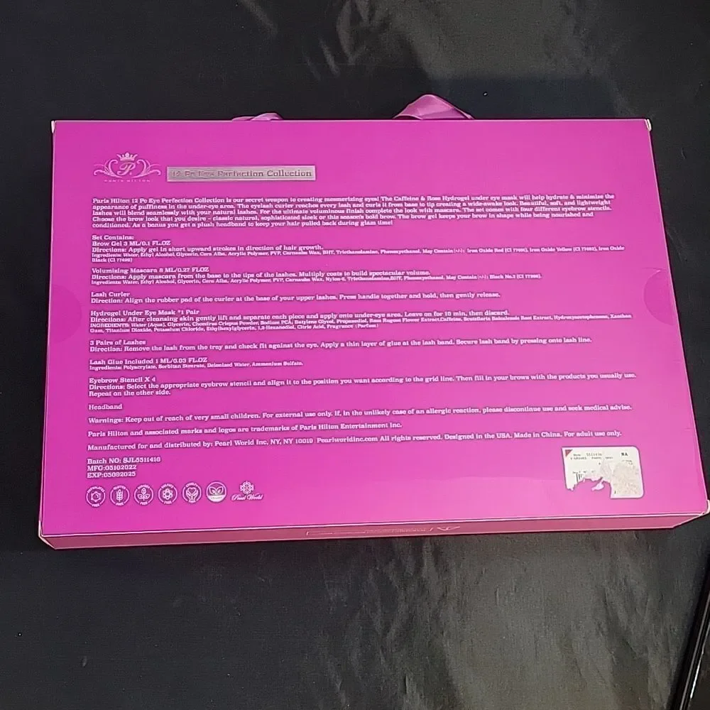BRAND NEW BEAUTY IN PARIS 12PC EYE PERFECTION COLLECTION